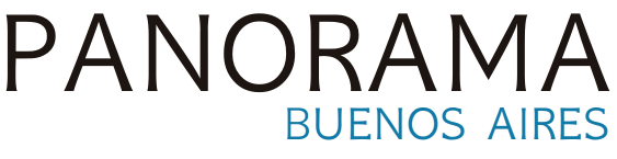 Logo Panorama BA blanco