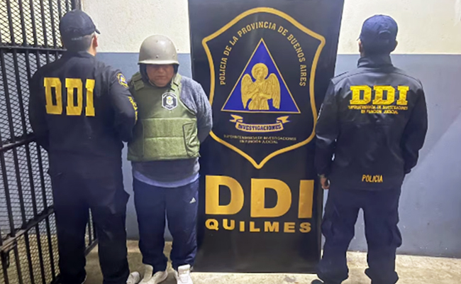 Quilmes: cayó un narco buscado por Interpol