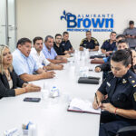 Brown: Fabiani y Eichel se reunieron con autoridades policiales y del Ministerio de Seguridad