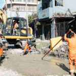 Avanza el plan de bacheo en Lomas
