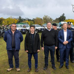 Kicillof, Cascallares y Fabiani encabezaron la inauguración de dos bases policiales en Brown