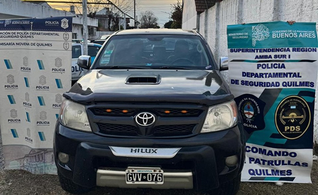 Desarticularon una banda vinculada al robo y desguace de camionetas en el Conurbano