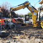 Lomas avanza con una nueva obra hidráulica para prevenir anegamientos