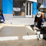 Lomas construyó más de 100 rampas de accesibilidad y continúa con las obras